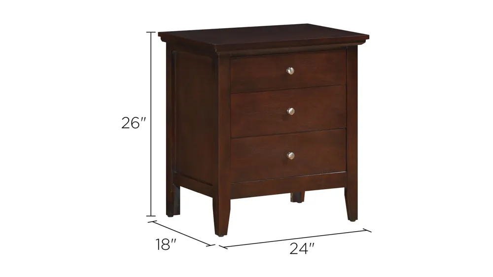 Hammond Nightstand Dimensions