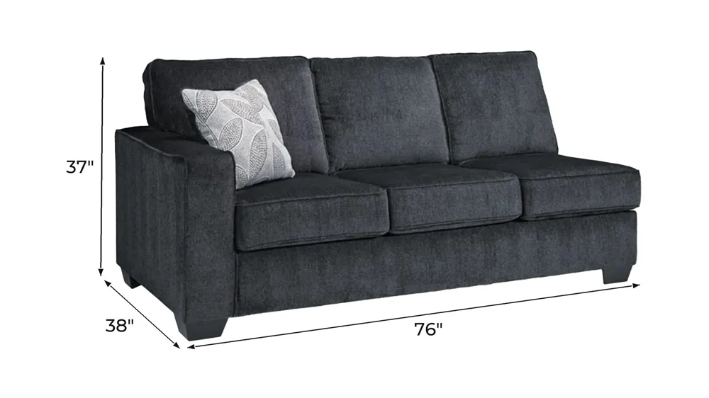 Adelson Chenille Left Arm Facing Full Sleeper Sofa Dimensions