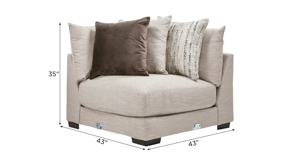 Carter Corner Seat Dimensions