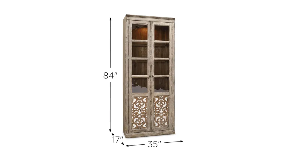Chatelet Bunching Curio Cabinet Dimensions