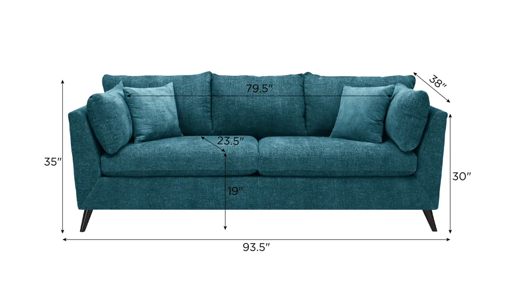 Caruso Sofa Dimensions