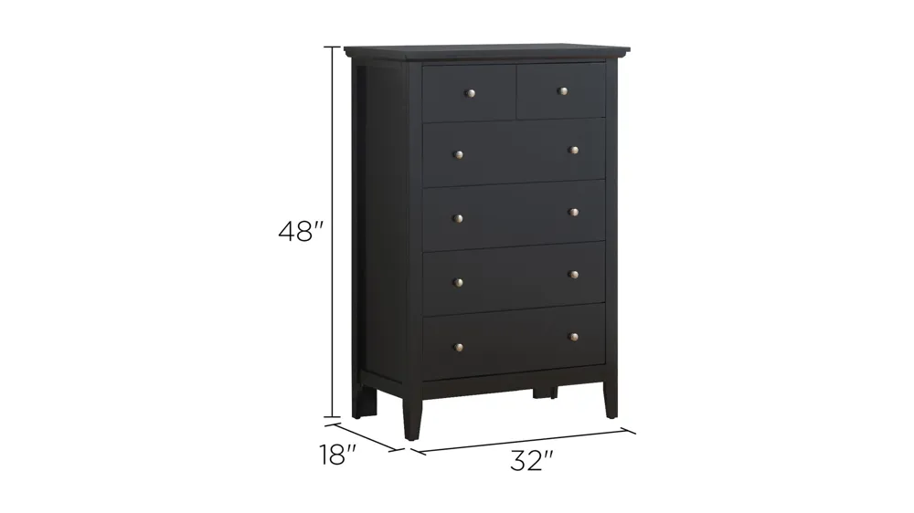 Hammond Bedroom Chest Dimensions