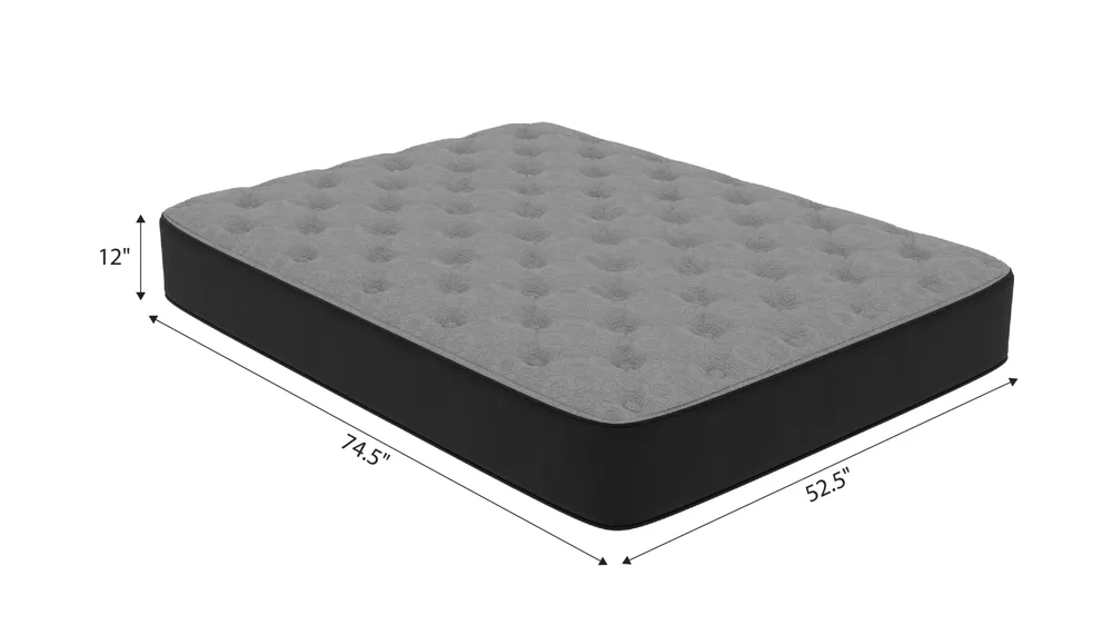 Fieldmont Plush Mattress Dimensions