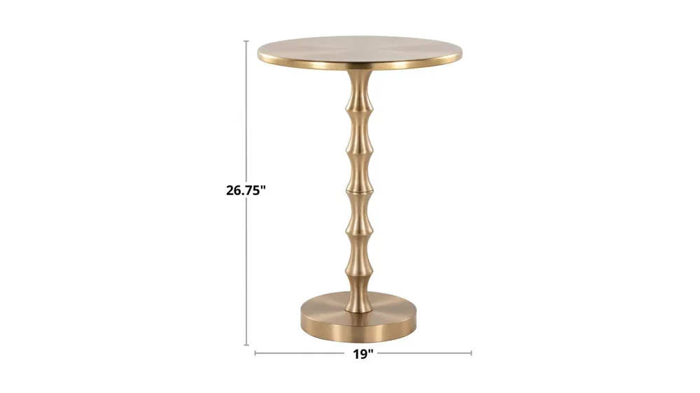 Bora Accent Table Dimensions