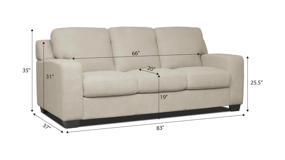 Bari Queen Sleeper Dimensions
