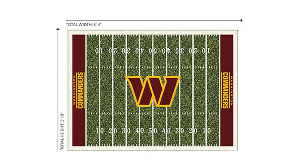 NFL Homefield Rug Dimensions