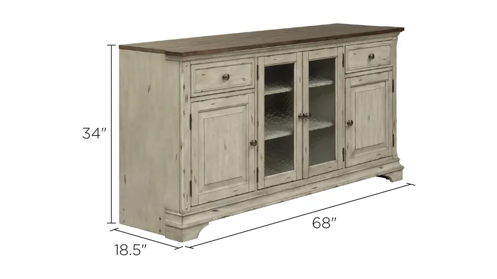 Morgan Creek Entertainment TV Stand Dimensions