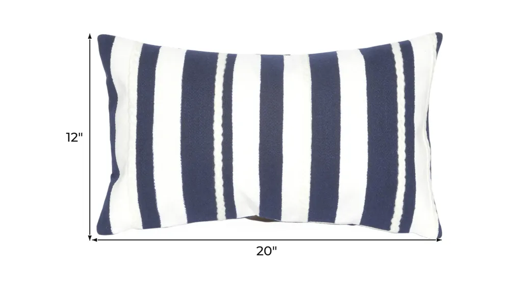 Liora Manne Visions II Marina Stripe Pillow Dimensions