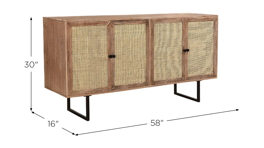 Brink Credenza Dimensions