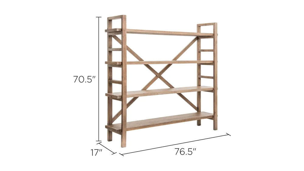 Toscana Bookshelf Dimensions