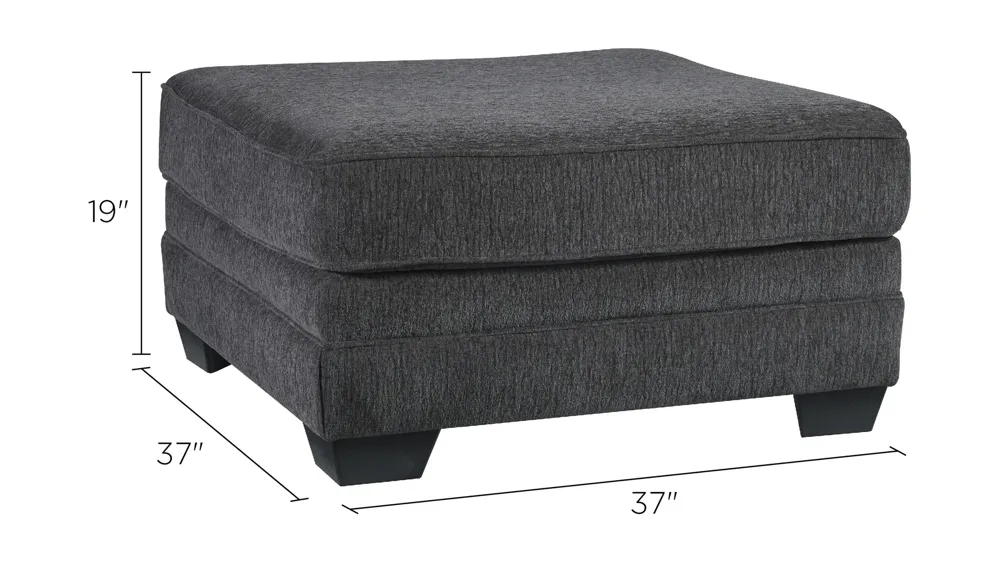 Wetzel Accent Ottoman Dimensions