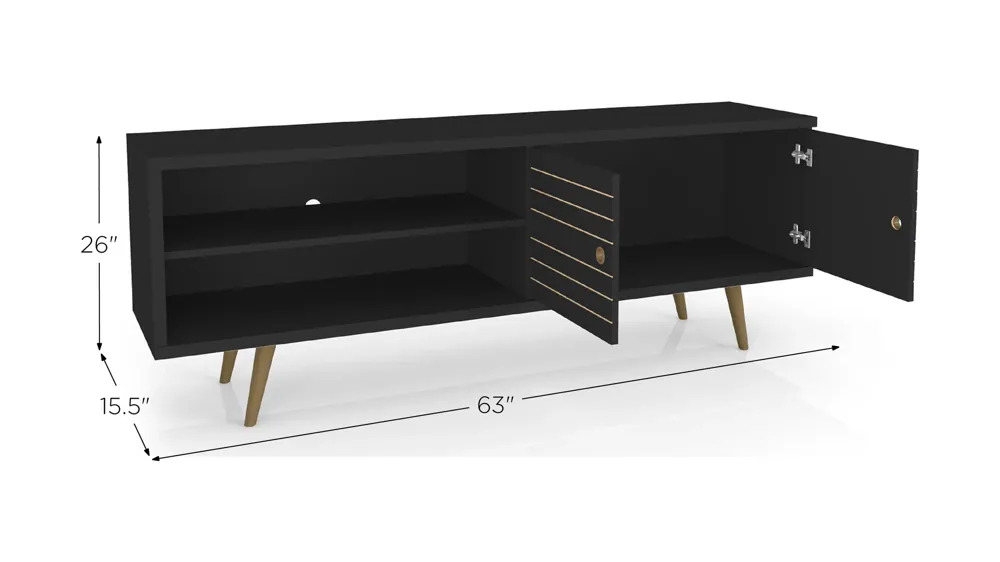 Liberty 63" TV Stand Dimensions