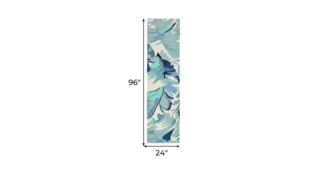 Leaf Indoor/Outdoor Area Rug Dimensions
