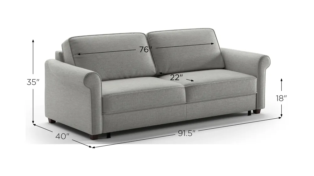 Charleston King Sofa Sleeper Dimensions