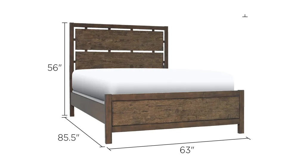 Larkspur Panel Bed Dimensions