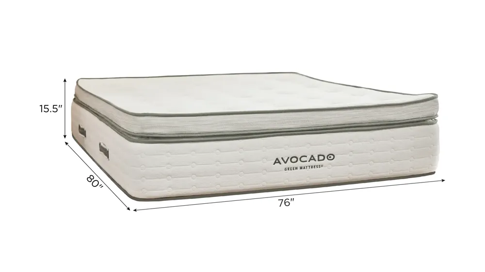 Avocado Green Mattress Pillow Top Ultra Plush Dimensions