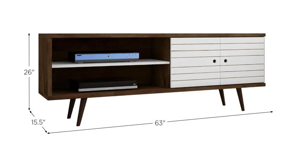 Liberty 63" TV Stand Dimensions