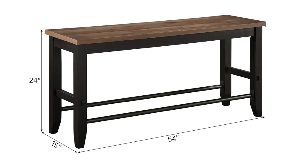 Bermuda Counter Bench Dimensions