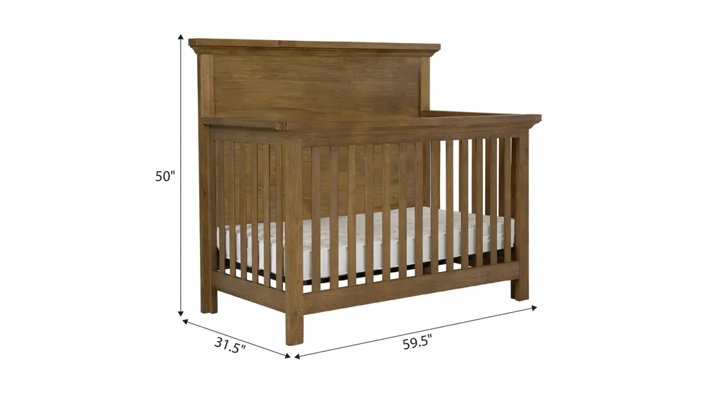 Wyatt Panel Convertible Crib Dimensions
