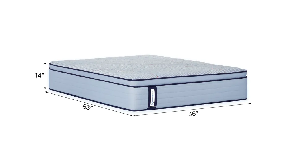 Sealy Posturepedic Rosemill Medium Euro Pillowtop Mattress Dimensions