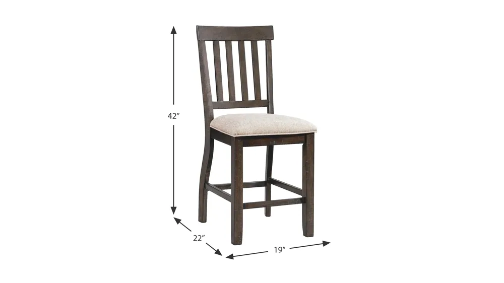 Stanford Side Chair Set of 2 Dimensions