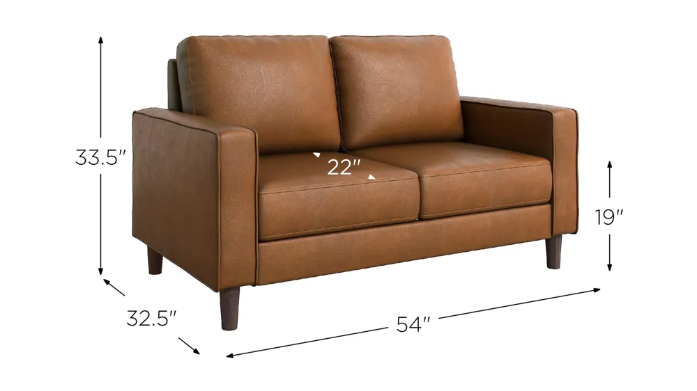 Hinsall Loveseat Dimensions