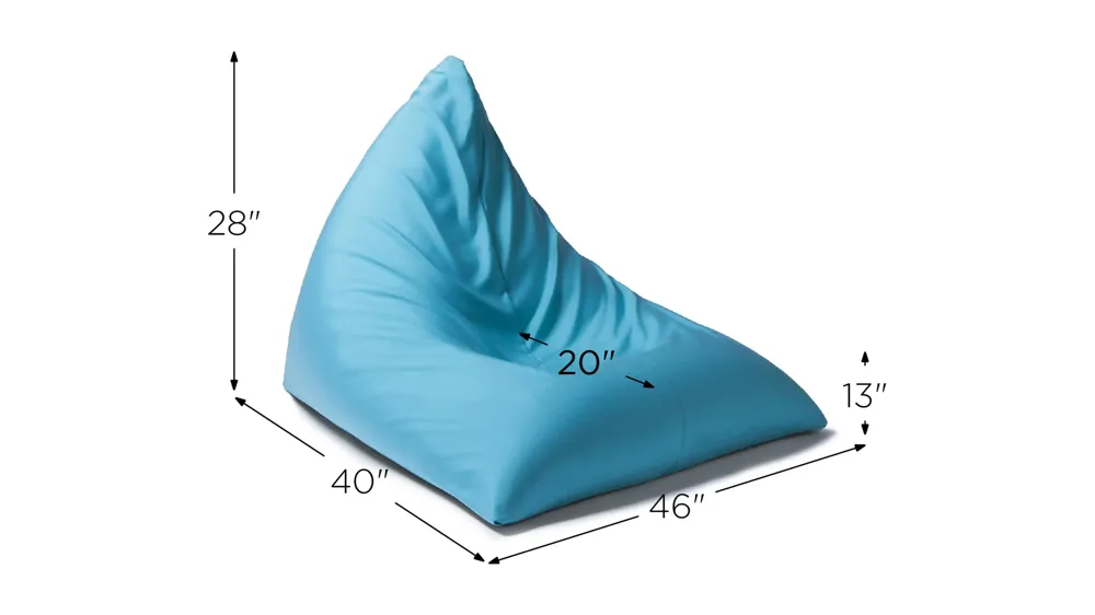 Rami Outdoor Bean Bag Chair Dimensions
