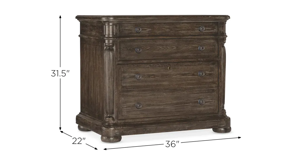 Traditions Lateral File Dimensions