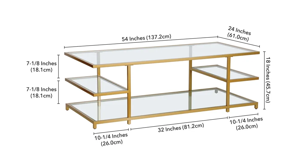 Lana Coffee Table Dimensions