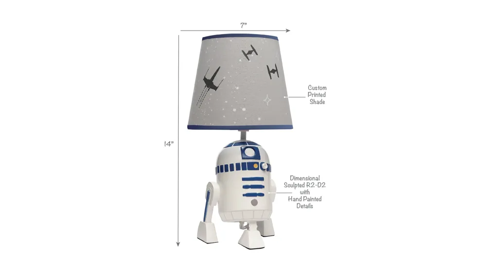 Star Wars Classic Lamp Dimensions