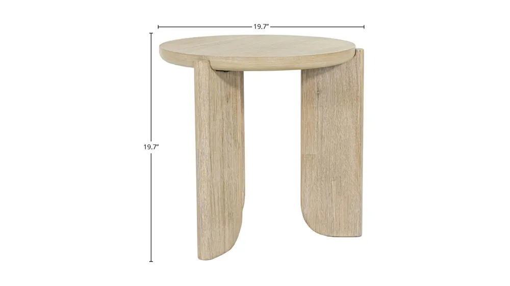 Haru Side Table Dimensions