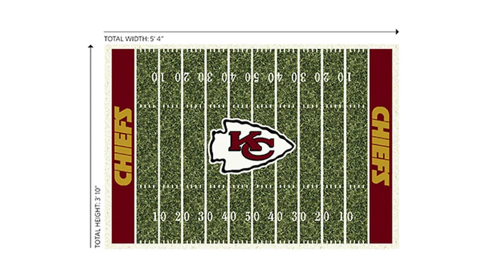 NFL Homefield Rug Dimensions