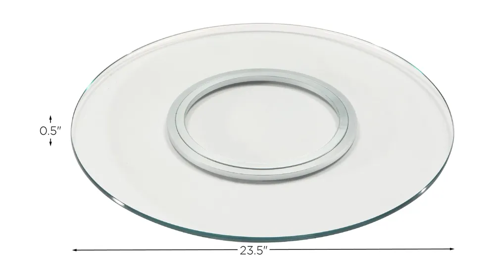 Clear Glass Lazy Susan Dimensions