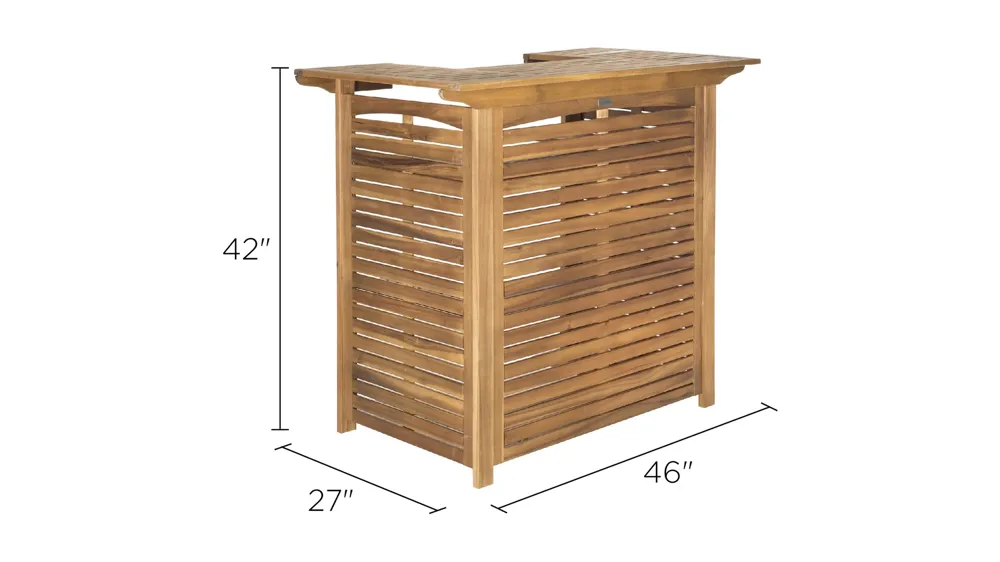 Monterey Bar Dimensions