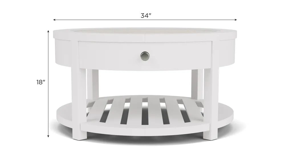 Maren Round Coffee Table Dimensions