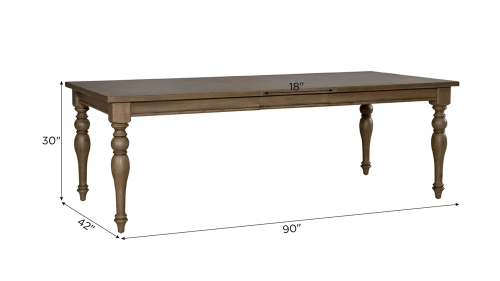 Coventry Table Dimensions