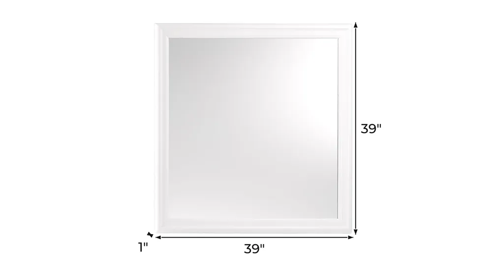 Edina Bedroom Mirror Dimensions