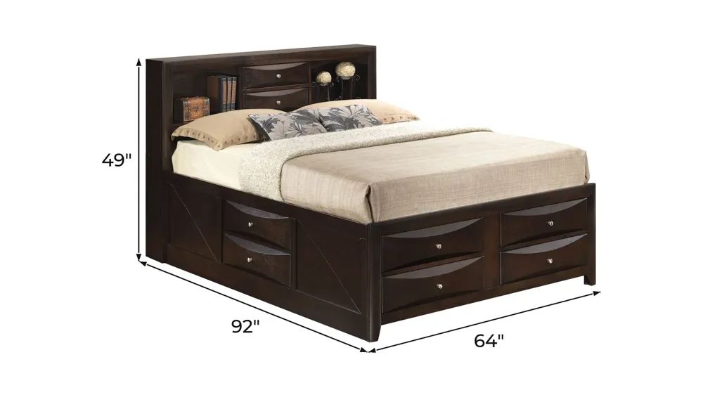 Marilla Captain's Bed Dimensions