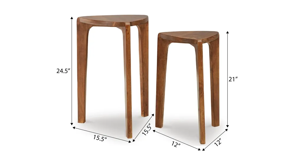 Brynnleigh Accent Tables -Set of 2 Dimensions