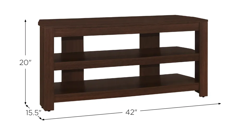 42" Monarch Corner TV Stand Dimensions