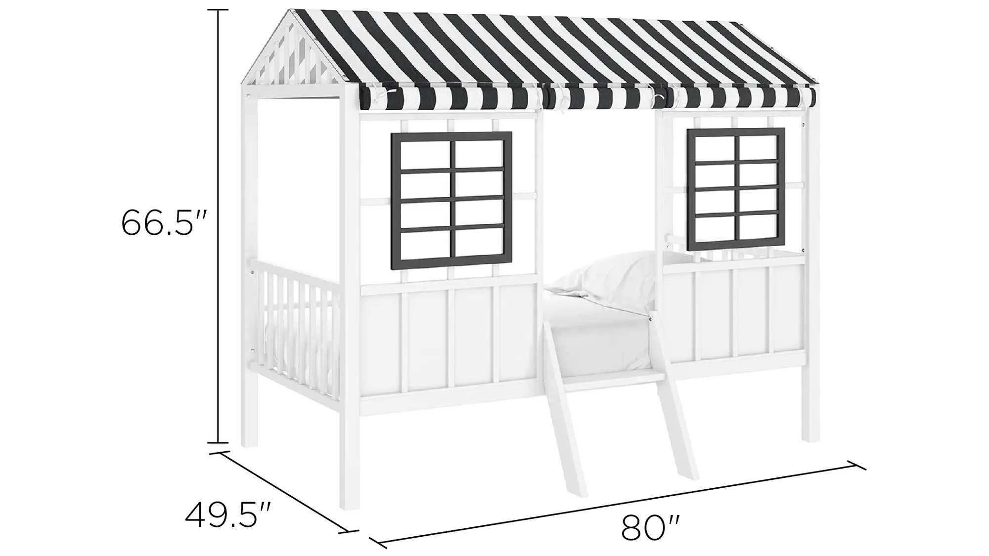 ロムニーハウス 114〜116 Little Seeds Rowan Valley Forest Loft Bed | Raymour & Flanigan