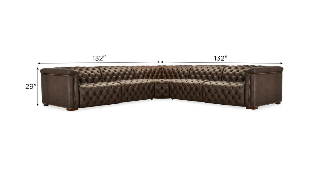Savion Deux 5-pc. Sectional Dimensions