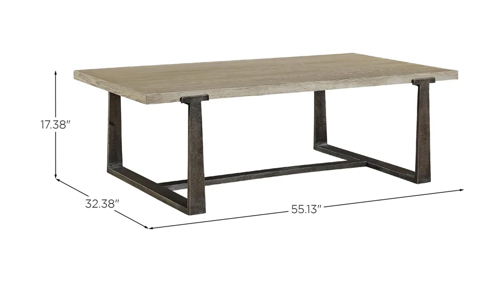 Dalenville Coffee Table Dimensions