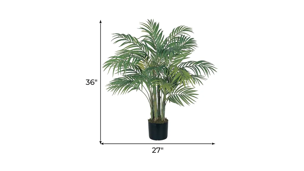 3ft. Areca Silk Palm Tree Dimensions