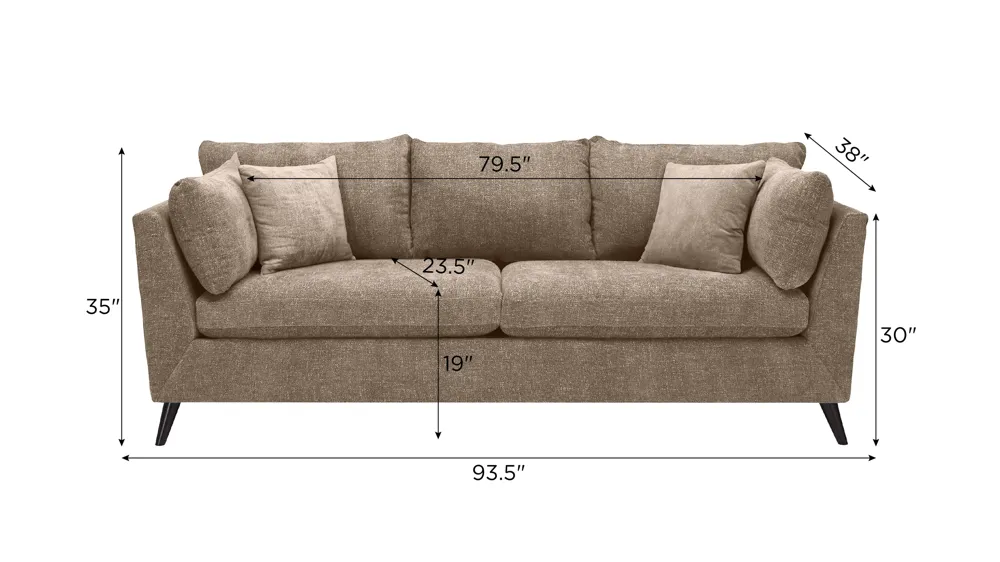 Caruso Sofa Dimensions