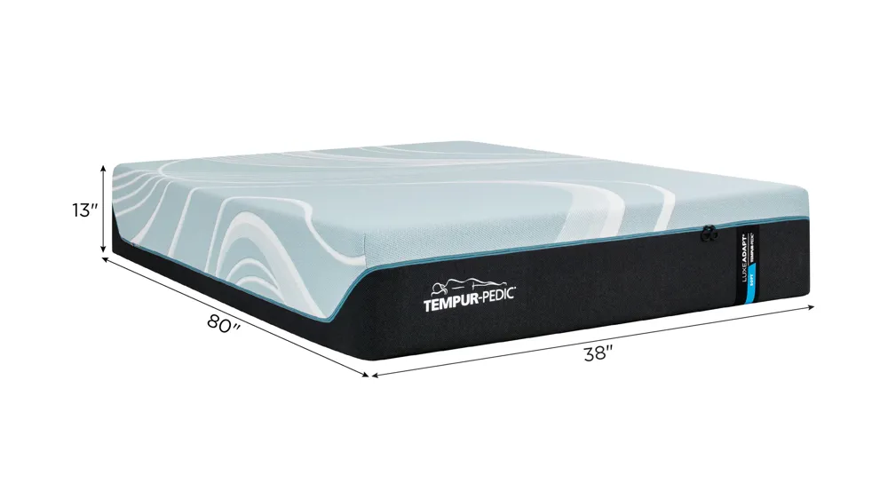 Tempur-Pedic Luxe Adapt 2.0 Soft Mattress Dimensions