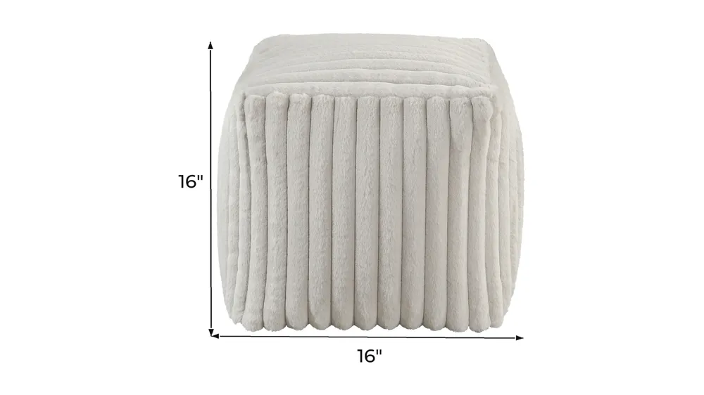 Neleh Pouf Dimensions