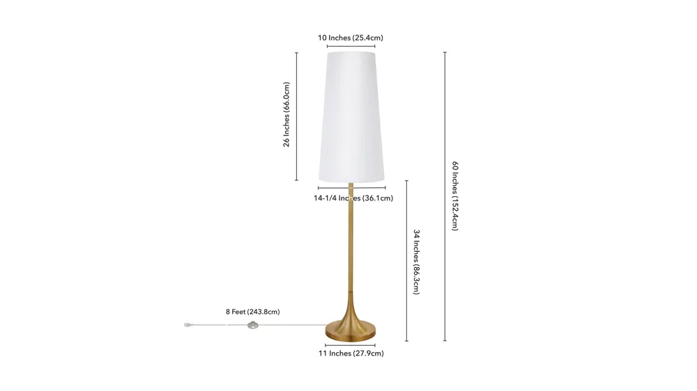 Mercedes Floor Lamp Dimensions