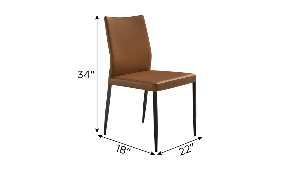 Kash Dining Chair - Set of 2 Dimensions