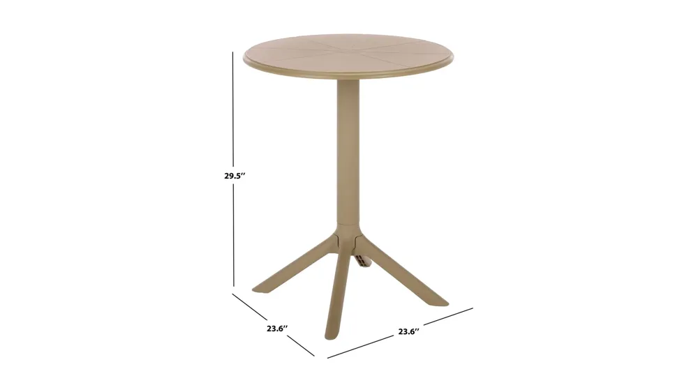 Stella Outdoor Round Bistro Table Dimensions